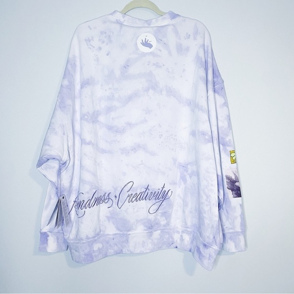 Nike - Super Oversized Tie Dye Crewneck Sweater - Picture 6 of 7